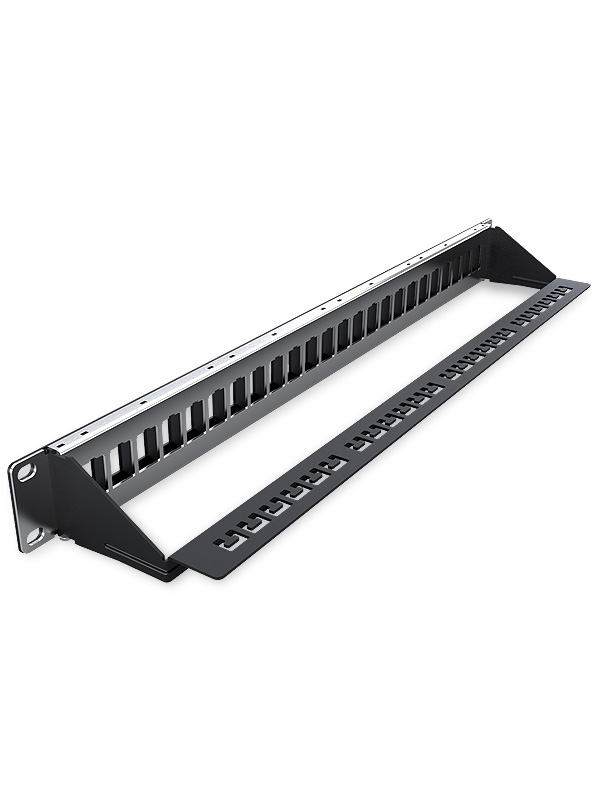 1U24口-屏蔽網絡空配架