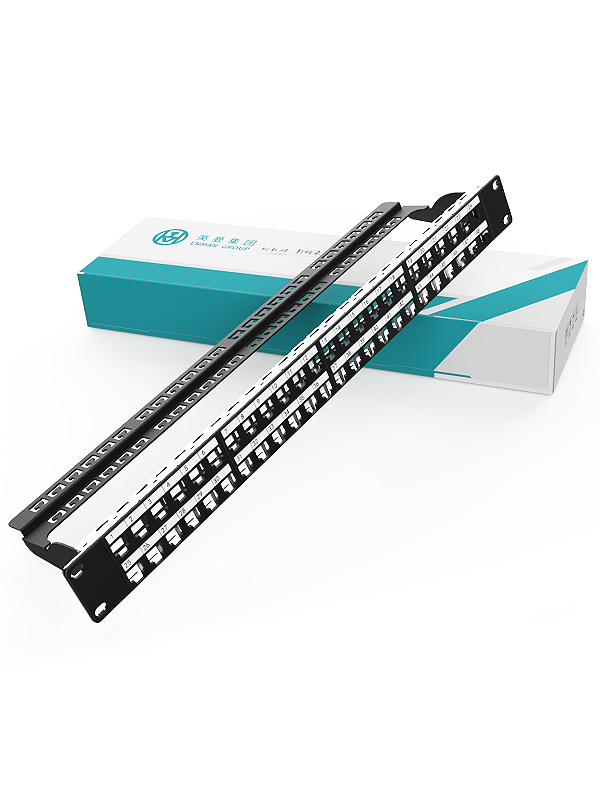 1U48口-直通網絡空配架