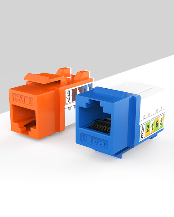 超六類網絡模塊