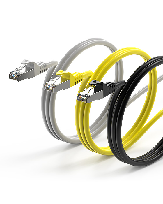 超六類屏蔽網線