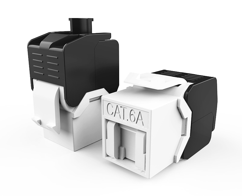 英曼-超六類(lèi)/防塵/免打網(wǎng)絡(luò)模塊Keystone Jack