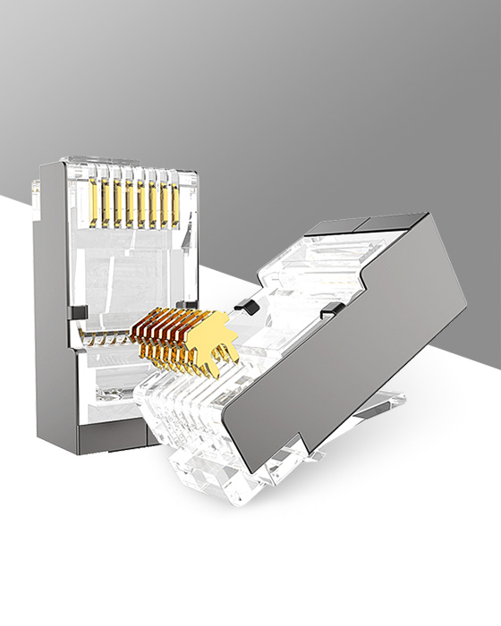 屏蔽款-網絡水晶頭