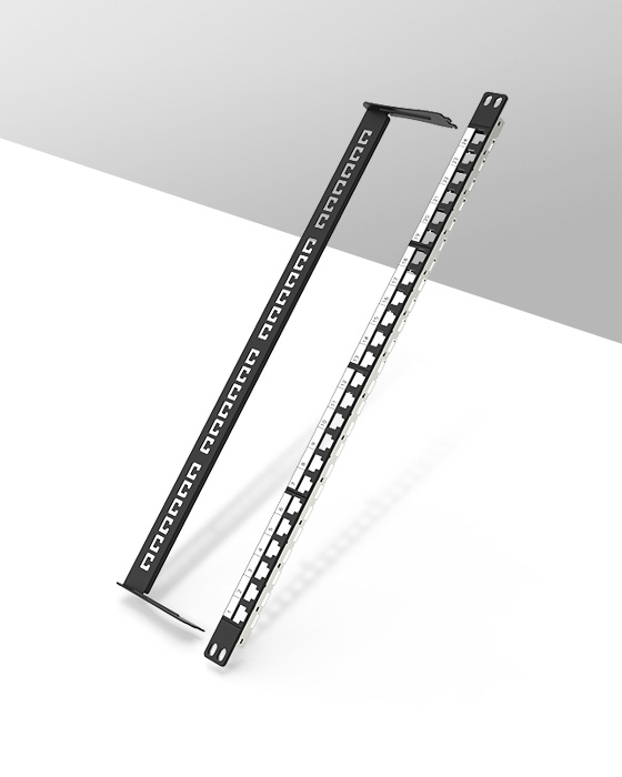 0.5U24口-屏蔽網(wǎng)絡(luò)空配架