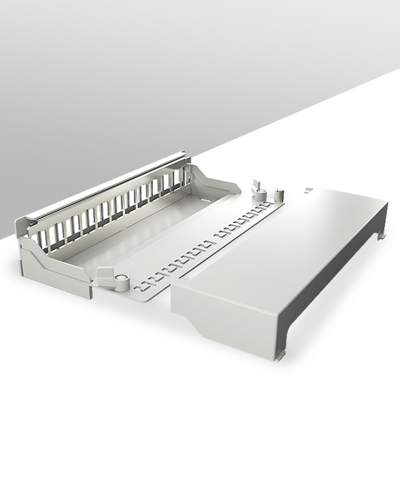 1U12口-屏蔽網絡空配架