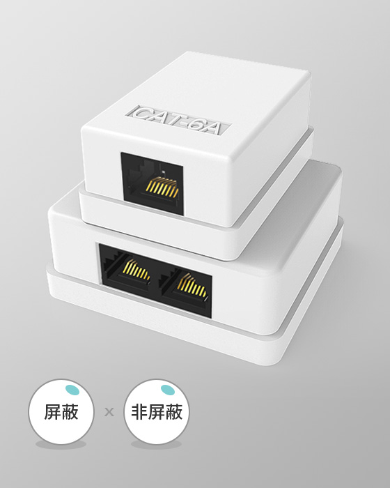 單口/雙口-網(wǎng)絡(luò)接線盒