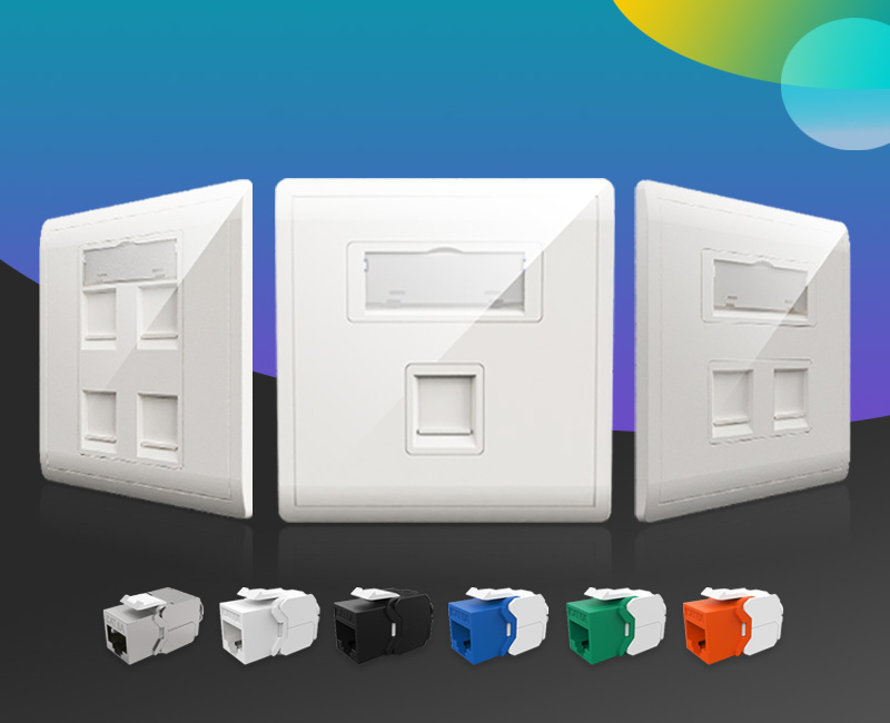 Enmane-86 Type Network RJ45 Faceplate