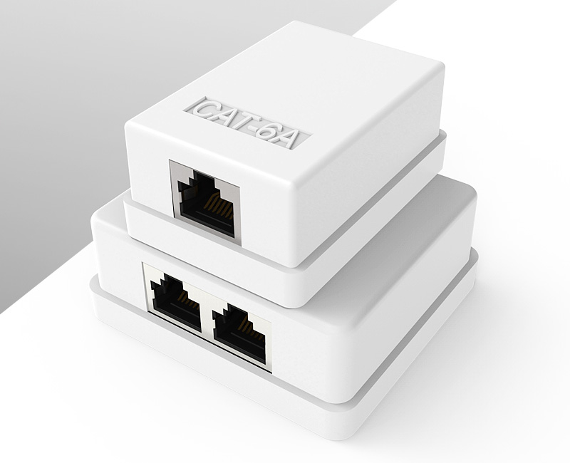 Enmane-Shielded Surface Mount Box