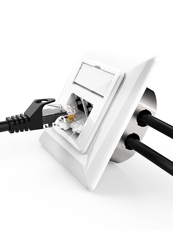 80型-網絡面板,電腦插座