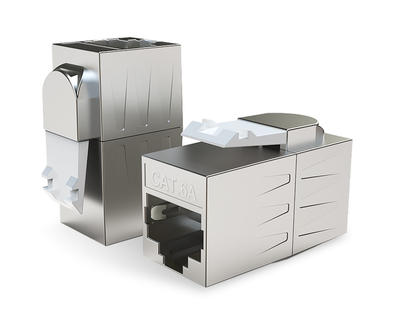 英曼鋅合金-網(wǎng)絡(luò)直通頭，網(wǎng)線對(duì)接延長(zhǎng)器