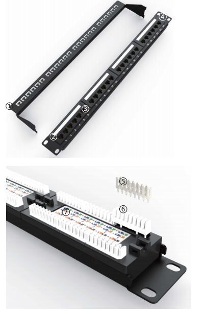 網(wǎng)絡(luò)配線架,機(jī)柜配線架