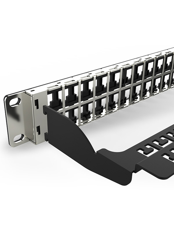 1U48口-屏蔽折彎空配架