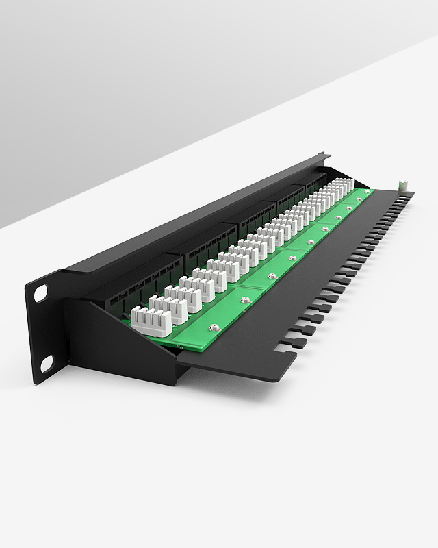 1U25口-電話語音配線架架